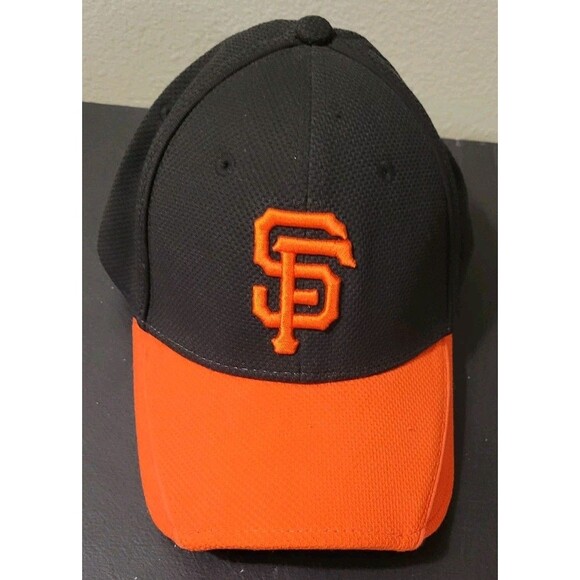 San Francisco Giants Batting Practice Hat New Era 39Thirty Size S/M Black Flex - Picture 1 of 6